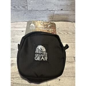 GRANITE GEAR Belt Pocket Black NEW hiking pack